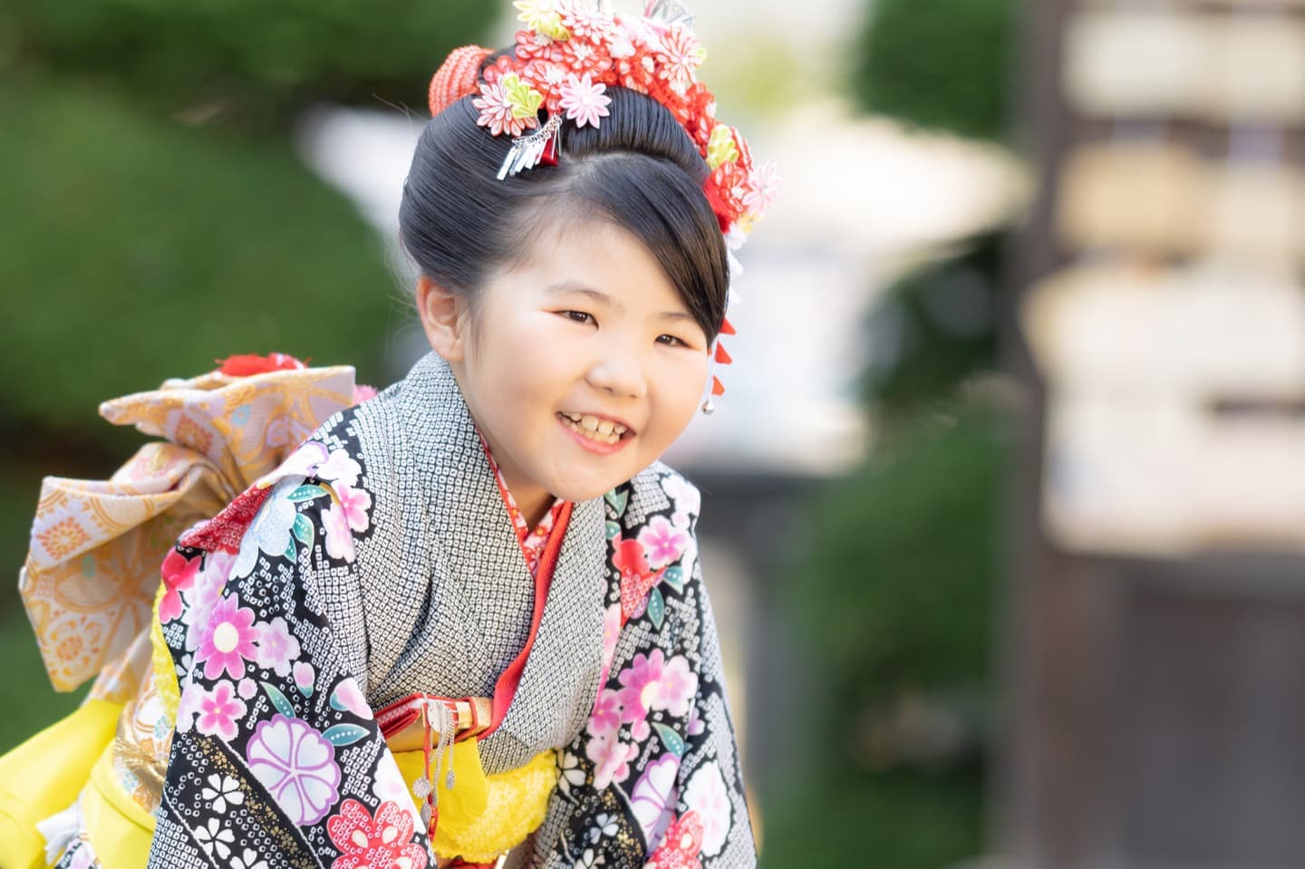 七五三　出張撮影　家族写真