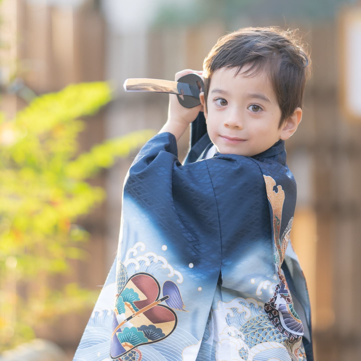 七五三　出張撮影　家族写真