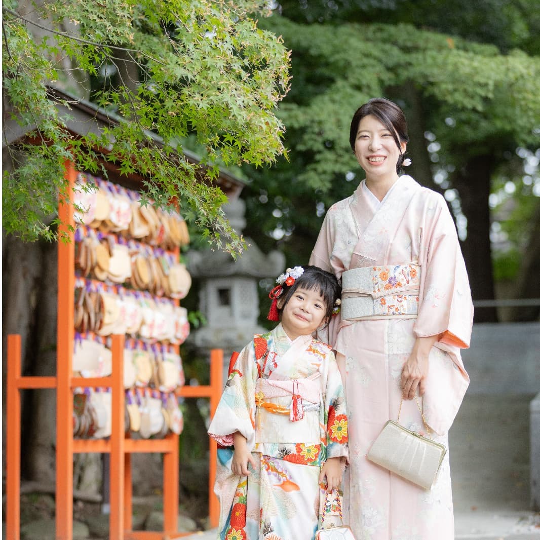 七五三　出張撮影　家族写真