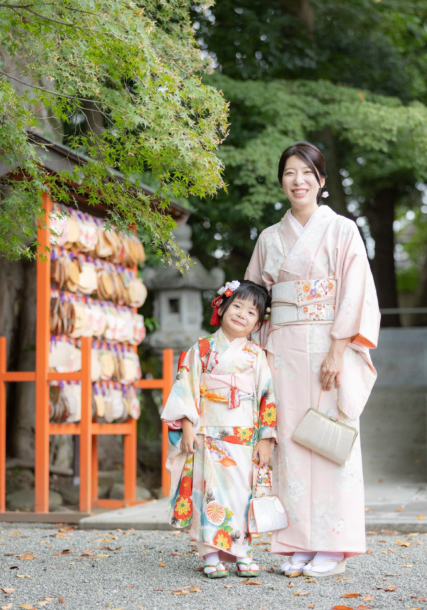 七五三　出張撮影　家族写真