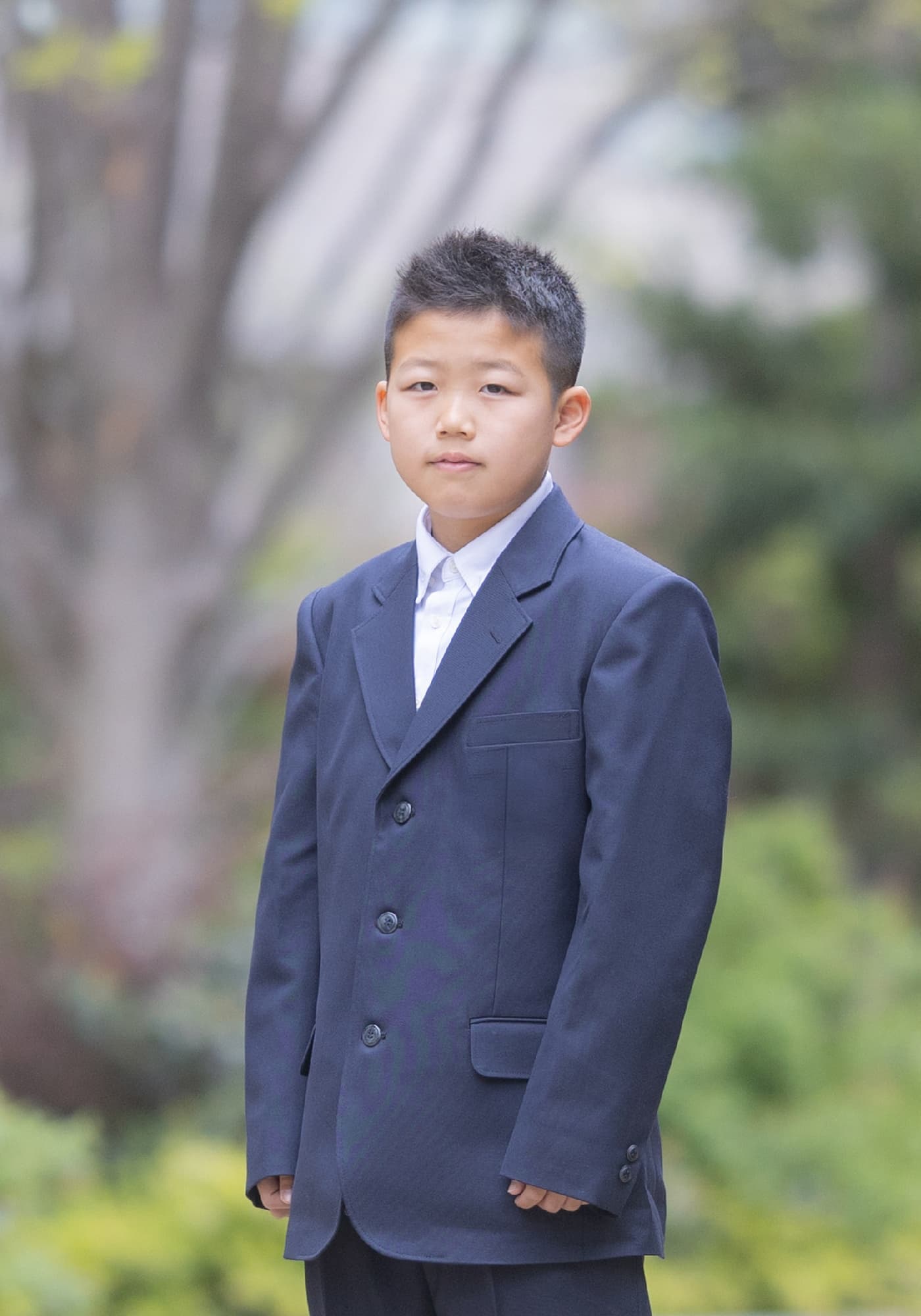 入学　出張撮影　家族写真